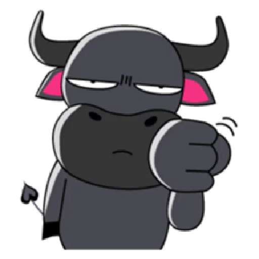 bull, animation, angry bull, character, fictional character