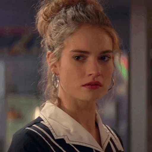 lily james, lily james, campo del film, kid drive, lily james kid drive