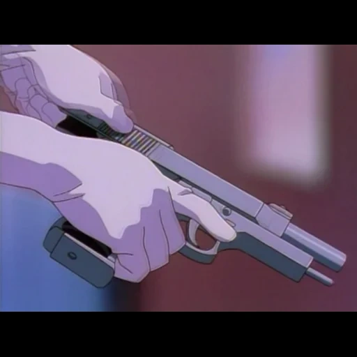 anime, amino anime, aesthetics of the anime of the 90s, aesthetics of the old anime, aesthetics of an anime revolver
