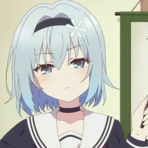 ginko sora, anime amino, anime girls, captura de tela de sora ginko, avatar de anime ginko sora