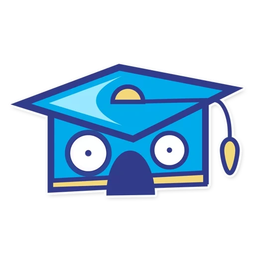 logo, owl logo, chalk board, design logo, the emblem of the student