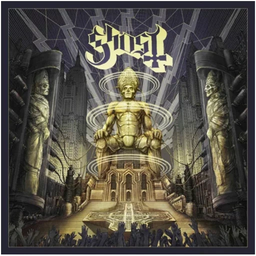 ghost, ghost meliora cd, ghost popestar lp, ghost meliola cover, ghost album ceremony and devotion