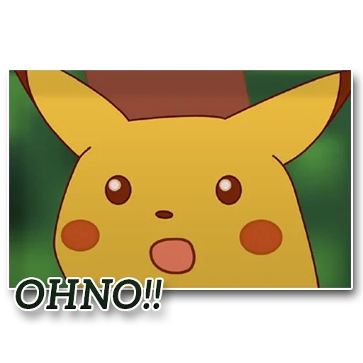 anime, pikachu, meme pikachu, wajah bodoh adalah picachu, jadi memetik meme