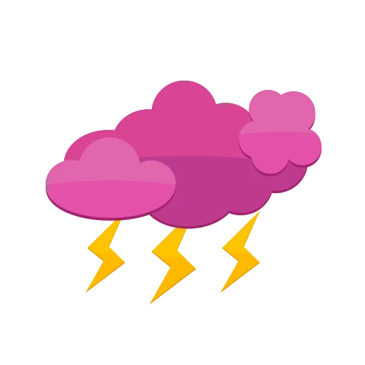 clipart orage, nuage vecteur, logo cloud, nuage de logos, minimalisme icône de la pluie