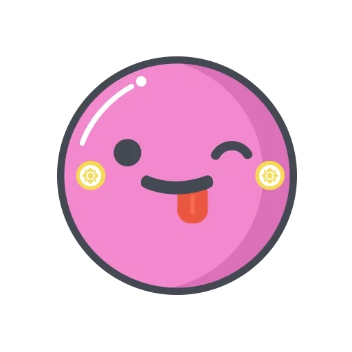 lovely smiling face, pink smiling face, kawauchi emoji, kavaj smiling face, kavaj smiling face