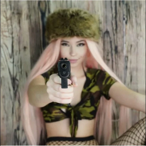 belle delphine, belle delphine army, cosplayer belle dolphin