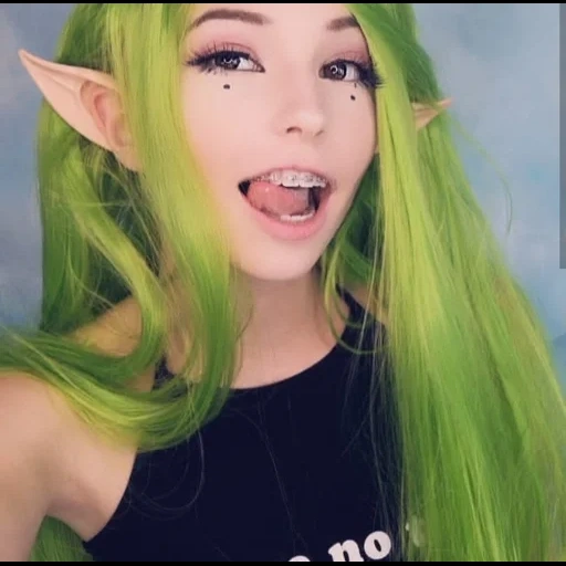 chica, delfín bella, bell delphie, belle delphine