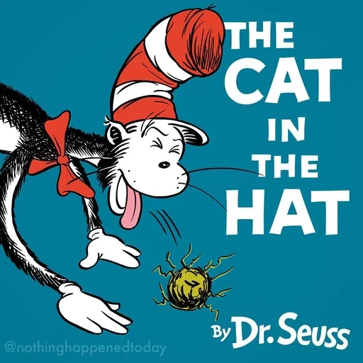кот шляпе, кот шляпе игра, книга cat in the hat, кот шляпе доктор сьюз, доктор сьюз the cat in the hat