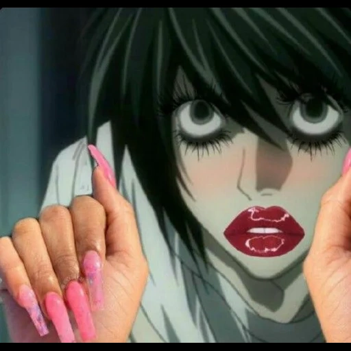 young woman, picture, death note, death note 2007, death note of death resting the eyes of god