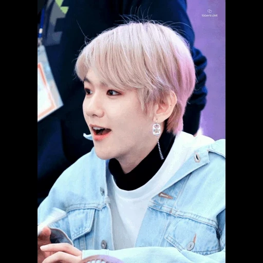 лухан, baekhyun exo, baekhyun cute, baekhyun fansign, exo baekhyun блондин