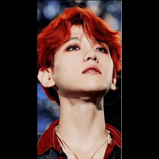 exo chanel, baekhyun exo, bekhen eho vermelho, exo baekhyun red