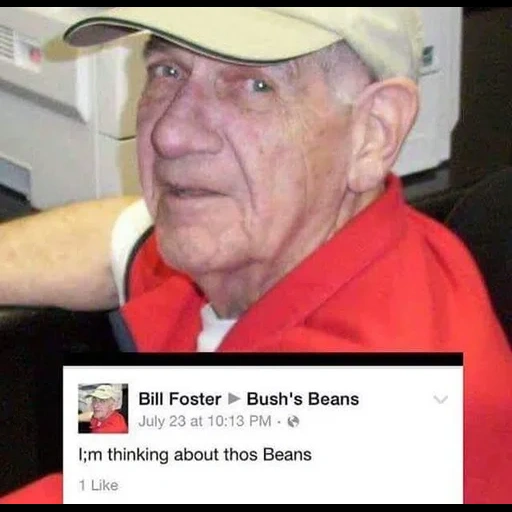 hombre, jim nabols, beans bush meme, george walker bush, odio los memes