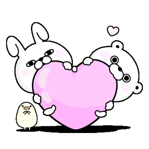liebe, clipart, cute drawings, ich liebe dich, bear bunny love