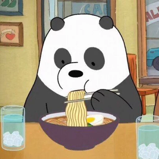 bare bears, urso fofo, urso alegre, toda a verdade sobre o urso, toda a verdade de pan pan xiong