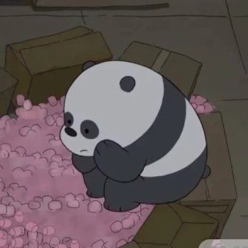 bare bears, the whole truth about bears, the whole truth about panda bears, screenshots are all about the bears of panda, panda cartoon is the whole truth about bears