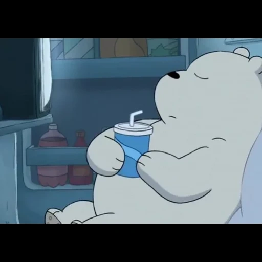 icebear we bare bears, the whole truth about bears, we bare bears ice bear, we are ordinary bears white, white all the truth about bears