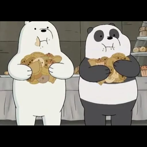 merry bear, pan pan gryz white, the whole truth about bears, ice bear we bare bears, what to say instead of good night