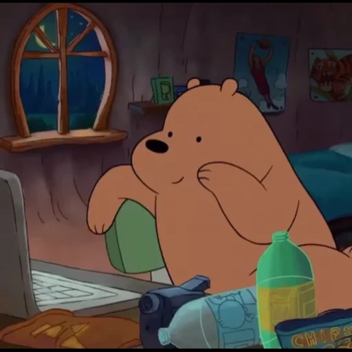 lockdown, we are bears, going to sleep, вся правда о медведях, we bare bears ice bear