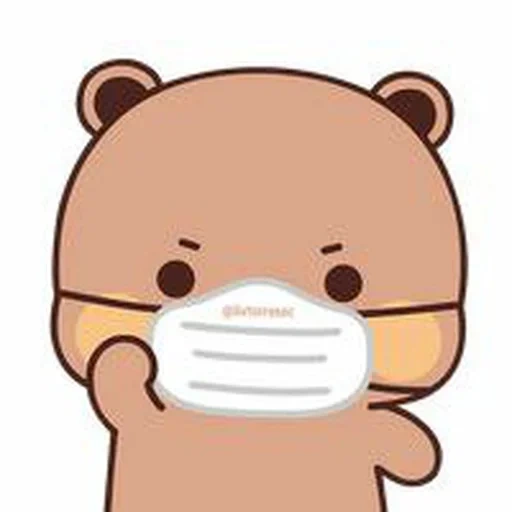 kawaii, beruang lucu, anime lucu, gambarnya lucu, milk mocha bear