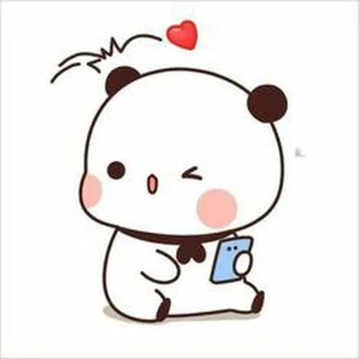 kawaii, los dibujos son lindos, panda dibujo lindo, lindos dibujos de kawaii, panda es un dibujo dulce
