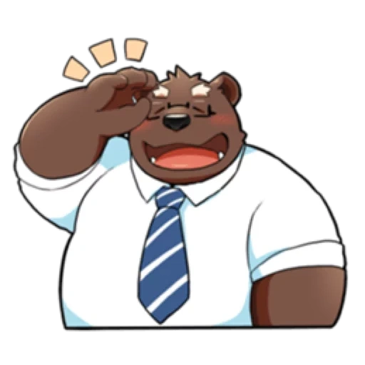 bear, anime, human, bear is a karate, morenatsu juuichi