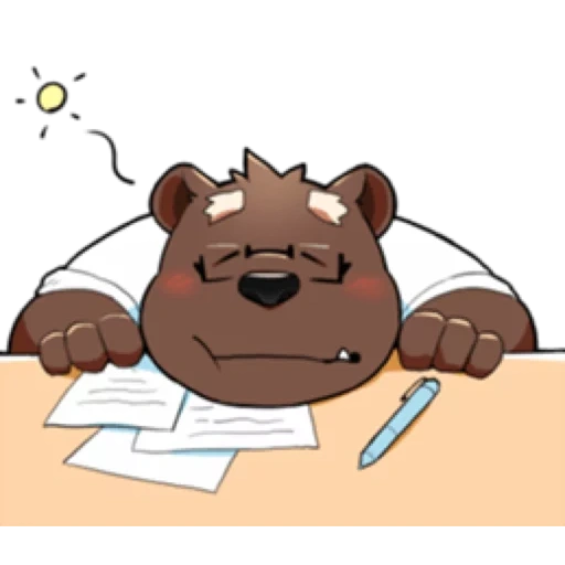 bear, bear, monstre de l'ours, illustration de l'ours
