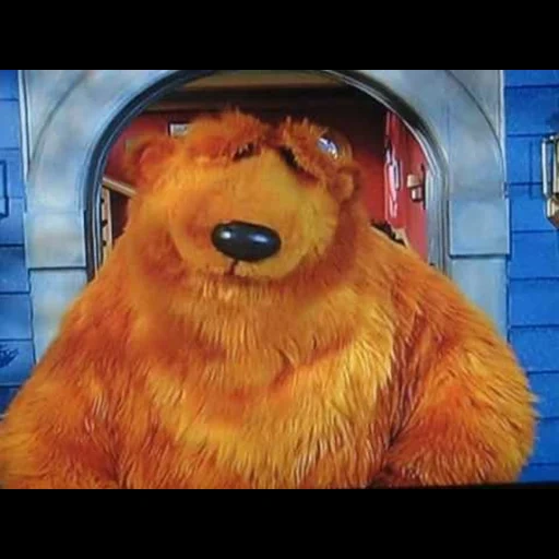 a bear, doggie, медведь медведь, the walt disney company, id626444445|jake bear in the big blue house