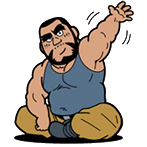 swing, the strong, male, strong hank, strong people with transparent background