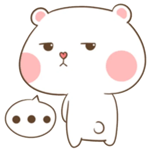 kawaii, kawaii drawings, the drawings are cute, tuagom puffy bear, dear drawings are cute