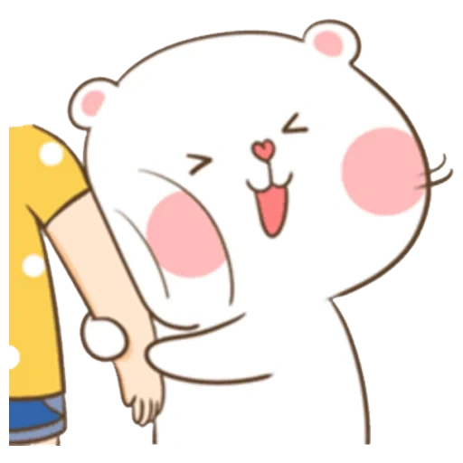аниме, tuagom puffy bear, милые рисунки кавай, tuagom puffy bear and rabbit