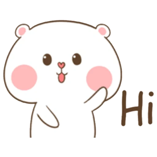 kawaii, plaisanter, dessins kawaii, dessins mignons, tuagom puffy bear