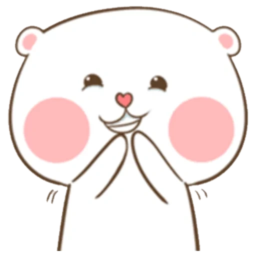 kawaii drawings, cute drawings, milk mocha bear, tuagom puffy bear, tuagom puffy bear and rabbit