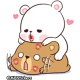MHStickers Bears In Love