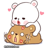 @MHStickers Bears In Love