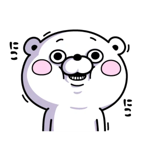 bear, a toy, evil panda sticker