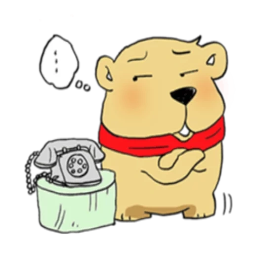 urso, ursinho pooh, o urso é fofo, babble farm bear, urso de desenho animado