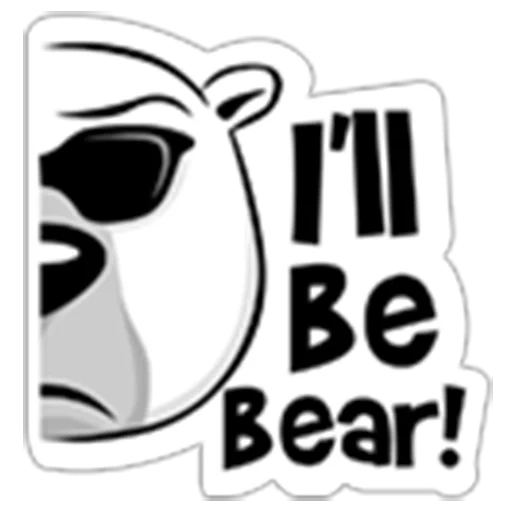bear, mama beruang, beruang logo, desain logo beruang, big brother bear logo