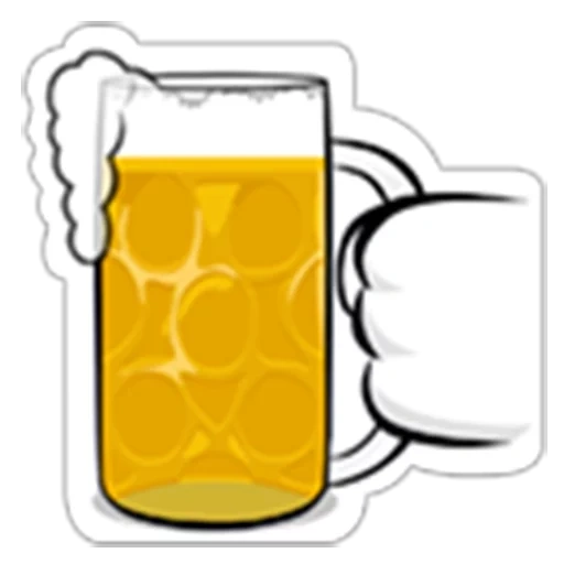 bier, biervektor, die rennstrecke der bierbecher, logo bierbecher, zeichnen sie eine tasse bier