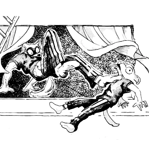 odyssée, illustration, dessin sur mythe, château de marche diana winn, tales ratttenfänger von hameln