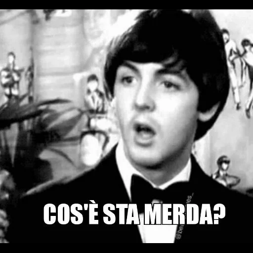 gli scarafaggi, john lennon, paul mccartney, il gruppo beatles, beatles paul mccartney