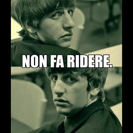 ringo starr, gli scarafaggi, john lennon, beatles john lennon, beatles paul mccartney