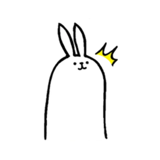 кролик, кролик заяц, кролик рисунок