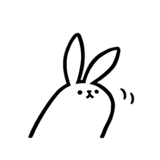 заяц, кролик, кролик маленький, рисунки срисовки зайчики