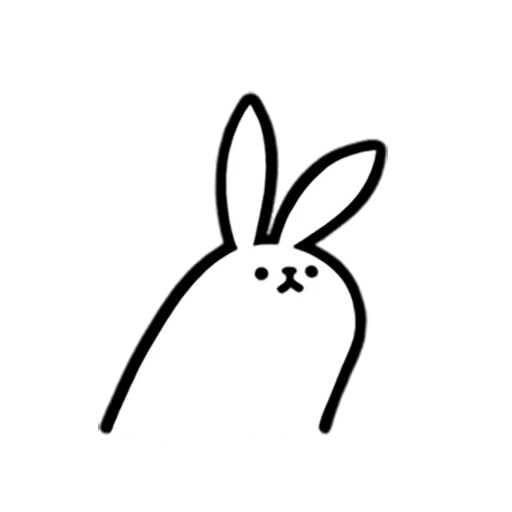 кролик, кролик заяц, кролик рисунок, пинк рэббит кролик
