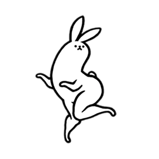 кролик, рисунок кролика, пинк рэббит кролик, rabbit with the beautiful legs