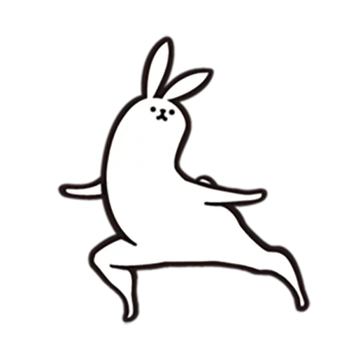 кролик, заяц кролик, кролик рисунок, rabbit with the beautiful legs