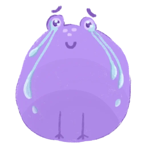 hippo, hewan hewan itu lucu, hippo violet, slime inflasi poni, virus hippo violet