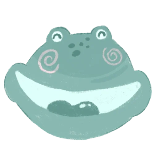 frog, frog face, the frog is sweet, ayunoko frog frogs, the frog drawn lips