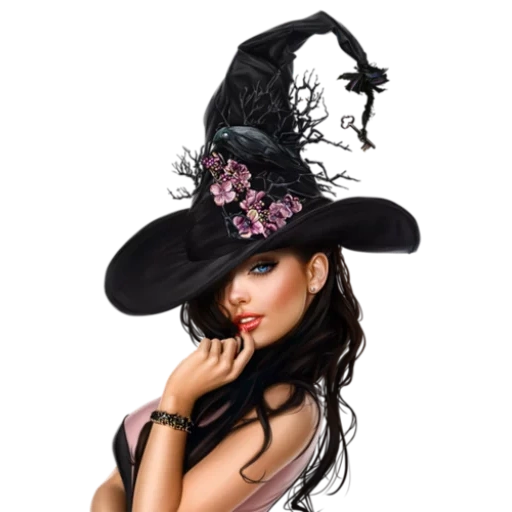 шляпа ведьмы, шляпка ведьмочки, девушка ведьмочка, красивые ведьмочки, девушки ведьмы красивые