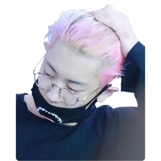 парень, пак чанёль, chanyeol exo, baekhyun exo, чанёль exo фиолетовыми волосами